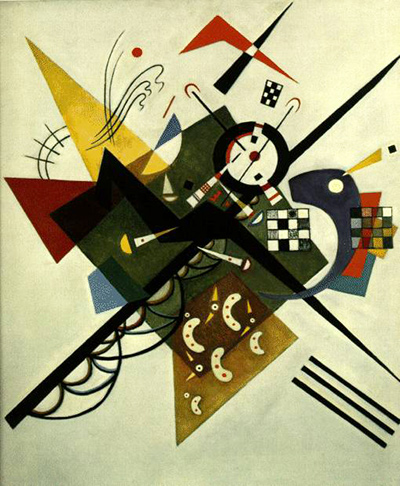 Auf Weiß II Wassily Kandinsky